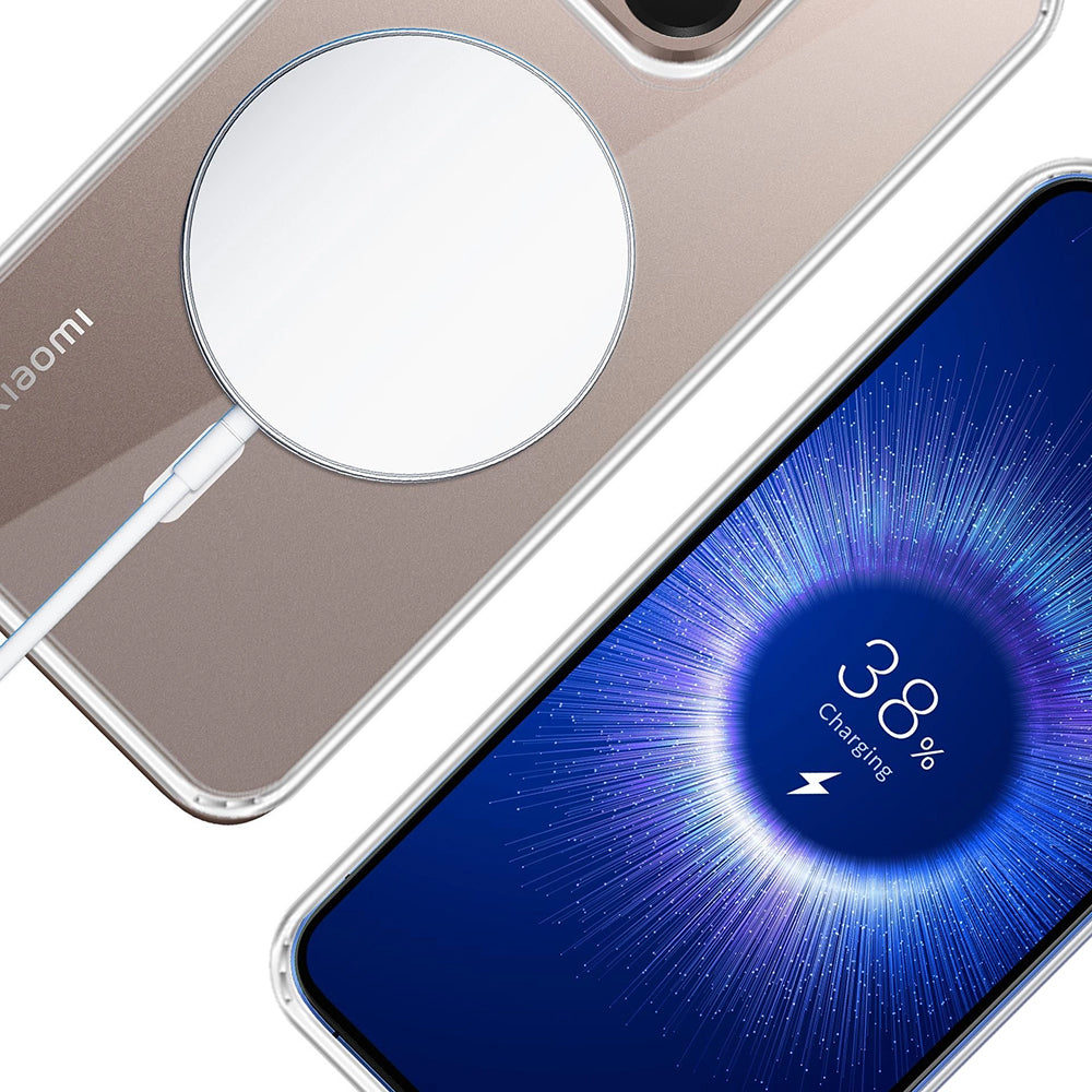 Futrola MagSafe za Xiaomi 15T, 3MK, Armor MagCase, Providna