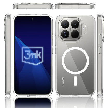 Futrola MagSafe za Xiaomi 15T Pro, 3MK, Armor MagCase, Providna
