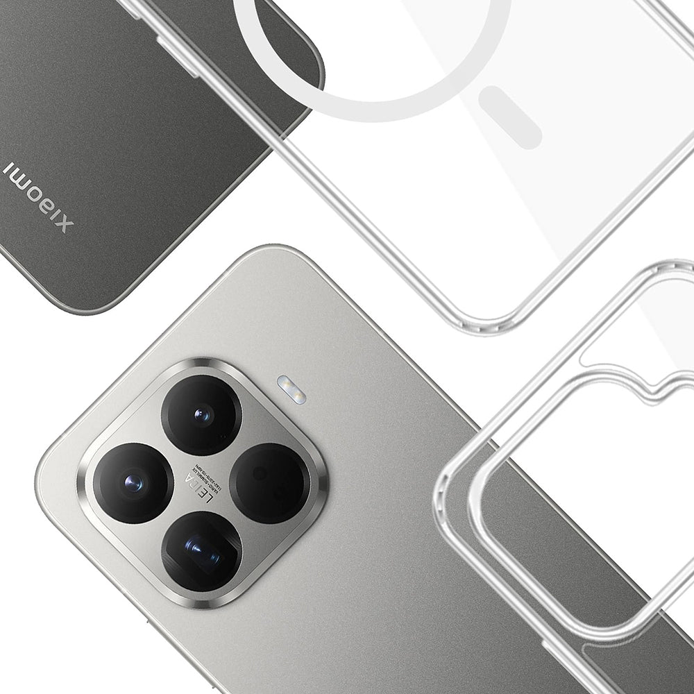 Futrola MagSafe za Xiaomi 15T Pro, 3MK, Armor MagCase, Providna