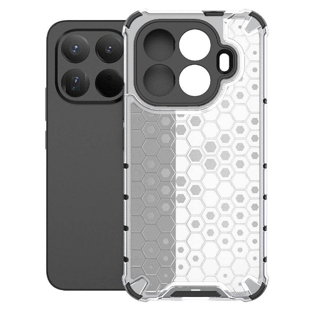 Futrola MagSafe za Xiaomi 15T Pro, Techsuit, HoneyComb Shield, Bela