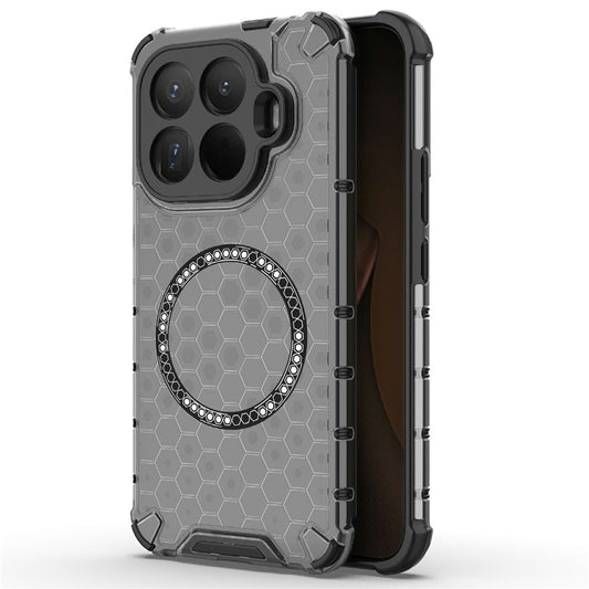 Futrola MagSafe za Xiaomi 15T Pro, Techsuit, HoneyComb Shield, Crna