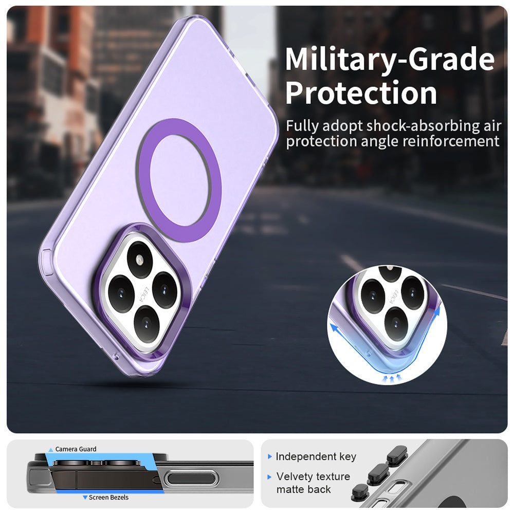 Futrola MagSafe za Xiaomi 15T, Techsuit, CandyCase, Ljubičasta