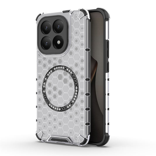 Futrola MagSafe za Xiaomi 15T, Techsuit, HoneyComb Shield, Bela