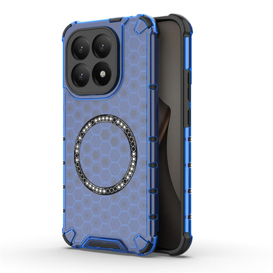Futrola MagSafe za Xiaomi 15T, Techsuit, HoneyComb Shield, Plava
