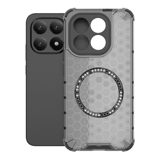 Futrola MagSafe za Xiaomi 15T, Techsuit, HoneyComb Shield, Crna