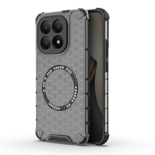 Futrola MagSafe za Xiaomi 15T, Techsuit, HoneyComb Shield, Crna