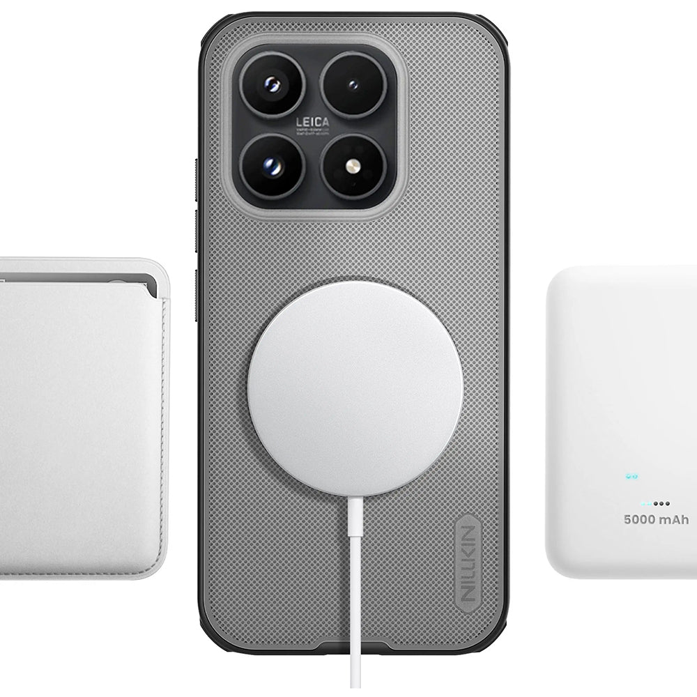 MagSafe futrola za Xiaomi 17, Nillkin, Super Shield Pro, Crna Providna