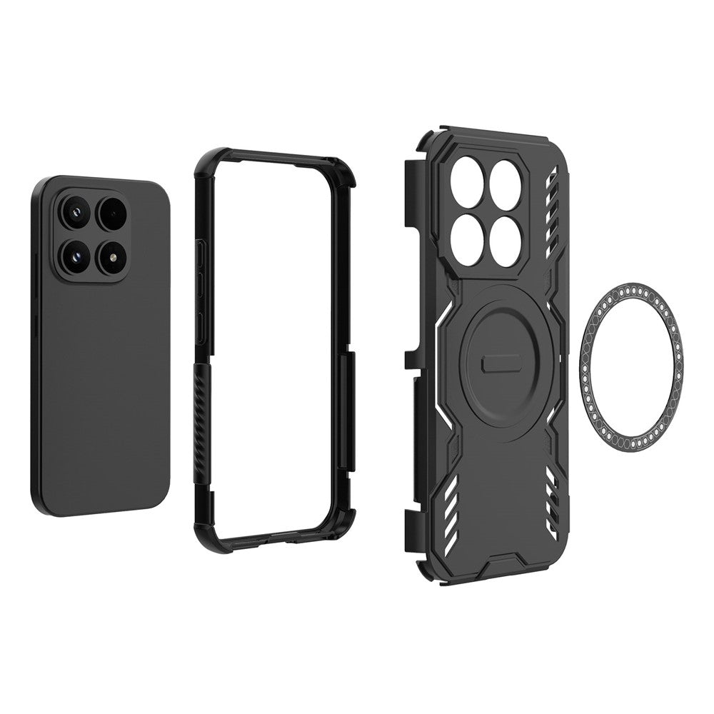 Futrola MagSafe za Xiaomi 17, Techsuit, ArmorMag, Plava