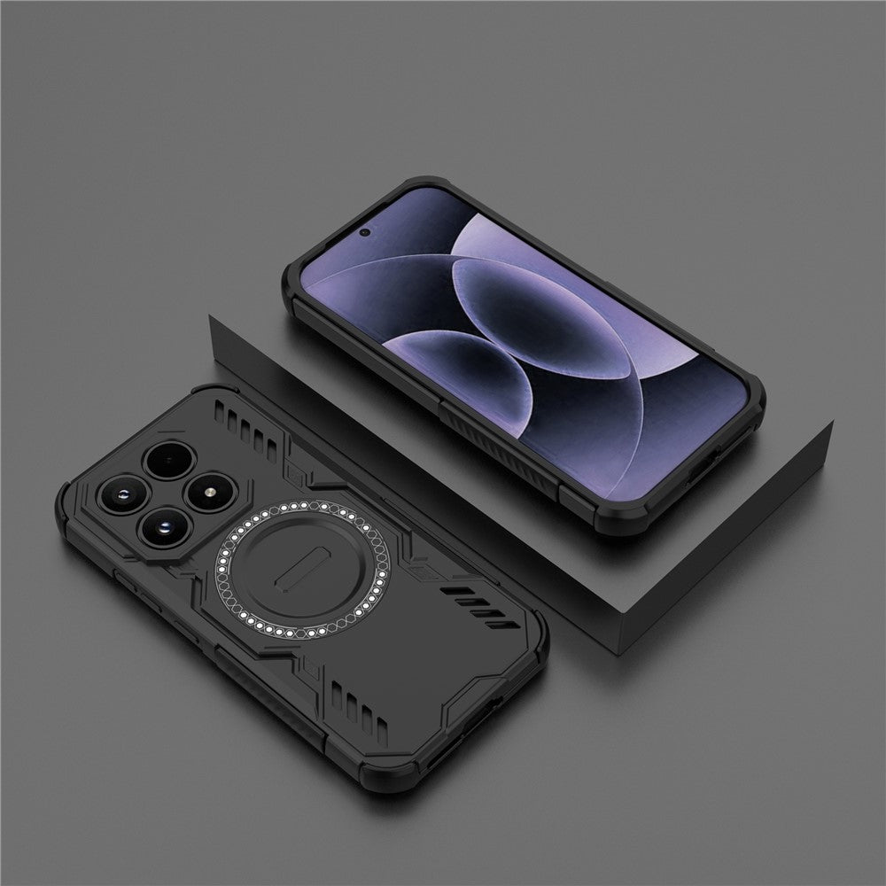 Futrola MagSafe za Xiaomi 17, Techsuit, ArmorMag, Crna