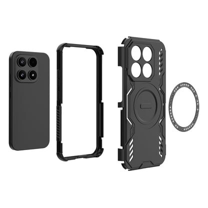 Futrola MagSafe za Xiaomi 17, Techsuit, ArmorMag, Crna