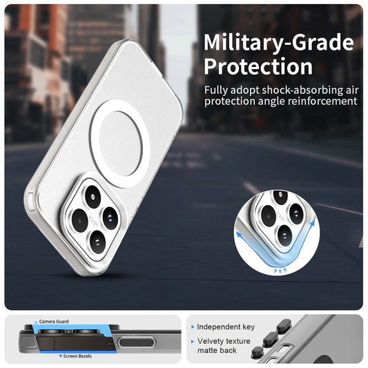 Futrola MagSafe za Xiaomi 17, Techsuit, CandyCase, Bela