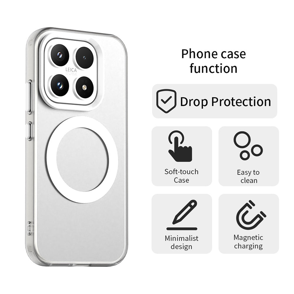 Futrola MagSafe za Xiaomi 17, Techsuit, CandyCase, Bela