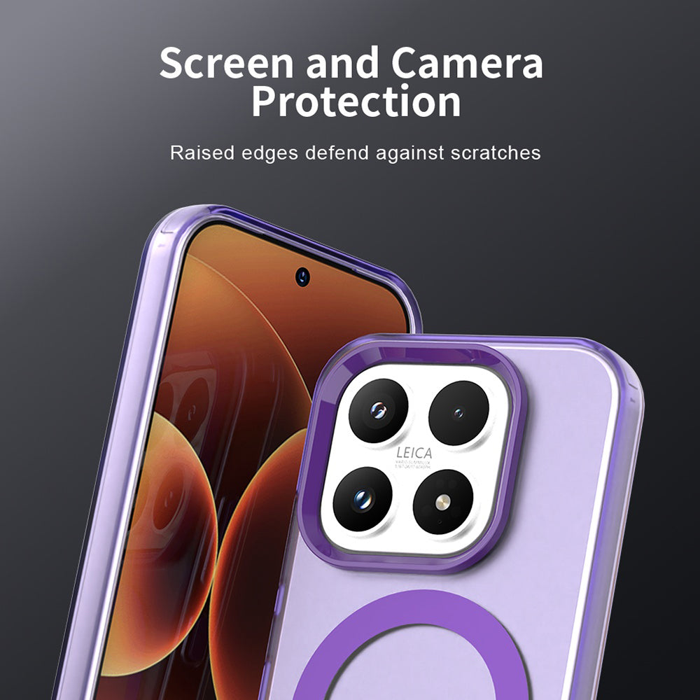 Husa MagSafe za Xiaomi 17, Techsuit, CandyCase, Ljubičasta