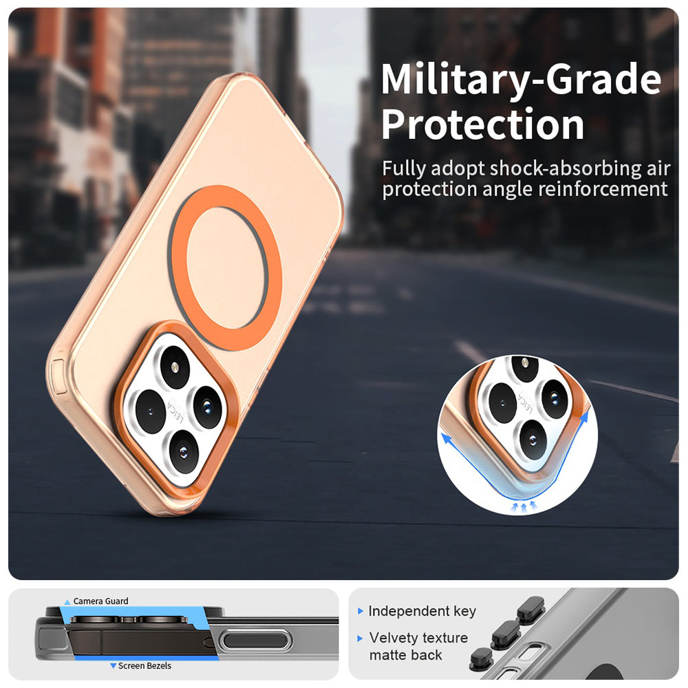 Futrola MagSafe za Xiaomi 17, Techsuit, CandyCase, Narandžasta