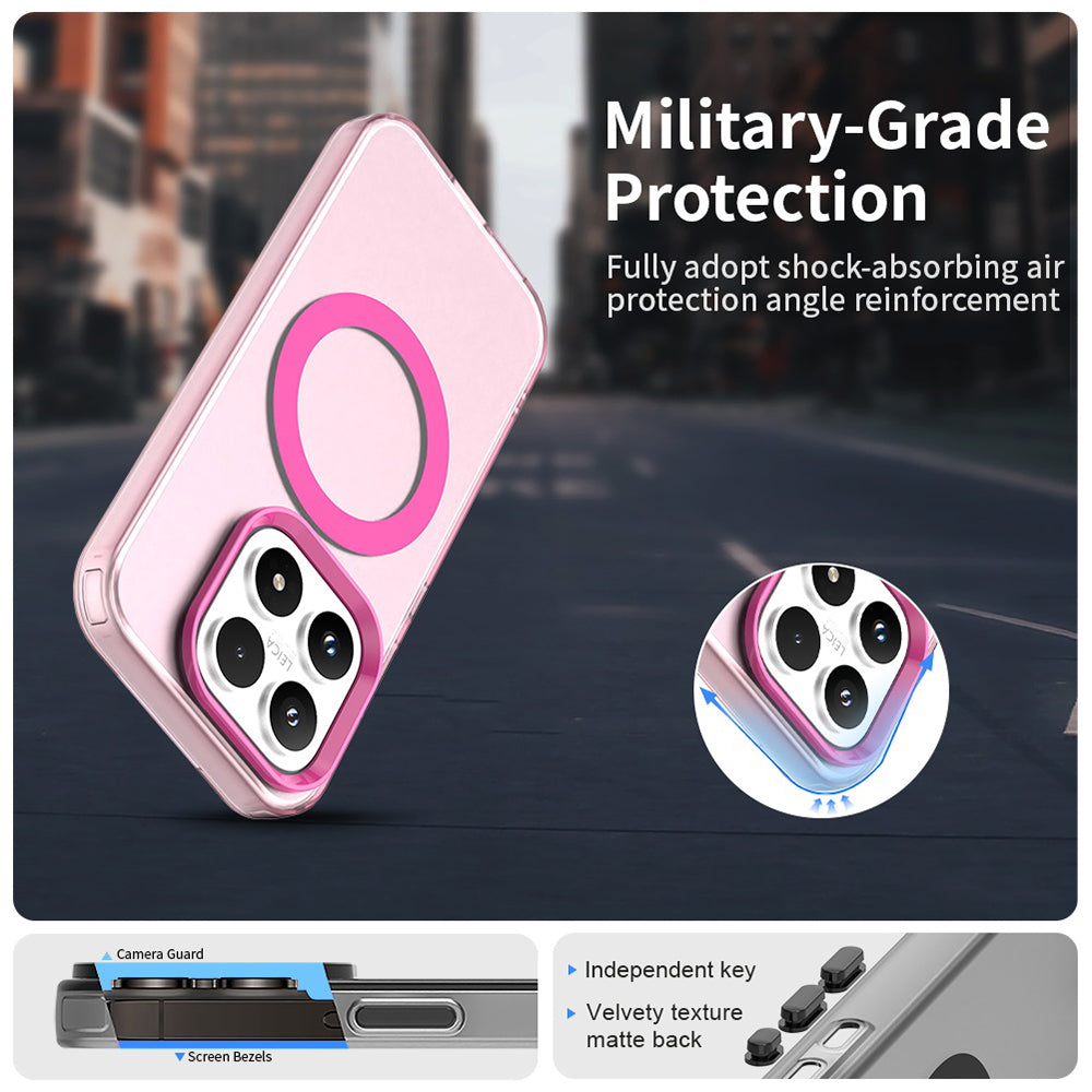 Futrola MagSafe za Xiaomi 17, Techsuit, CandyCase, Roze