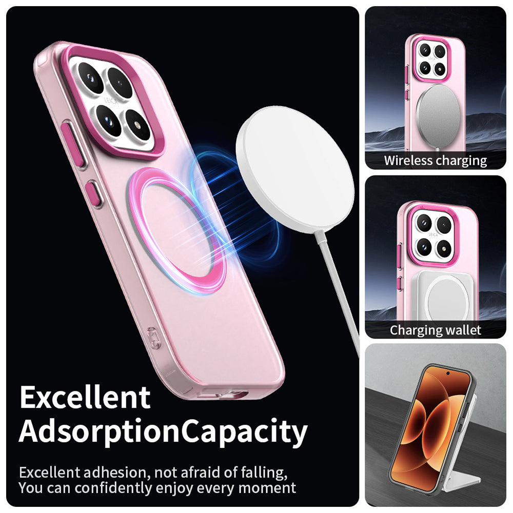 Futrola MagSafe za Xiaomi 17, Techsuit, CandyCase, Roze