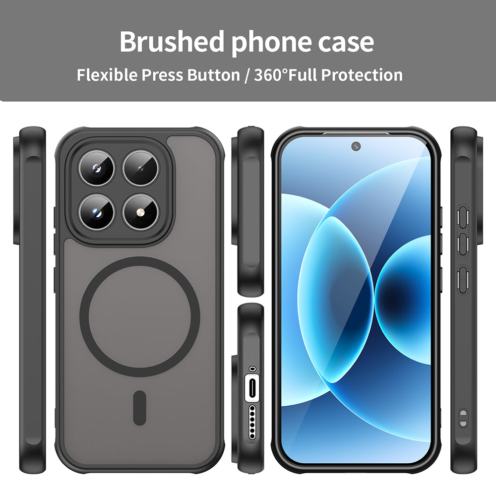 Futrola MagSafe za Xiaomi 17, Techsuit, HaloFrost II, Zlatna