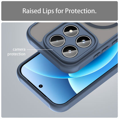 Futrola MagSafe za Xiaomi 17, Techsuit, HaloFrost II, Tamnoplava