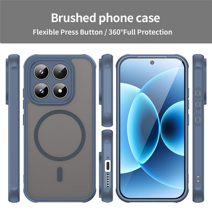 Futrola MagSafe za Xiaomi 17, Techsuit, HaloFrost II, Tamnoplava