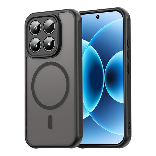 Futrola MagSafe za Xiaomi 17, Techsuit, HaloFrost II, Crna