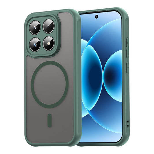 Futrola MagSafe za Xiaomi 17, Techsuit, HaloFrost II, Zelena