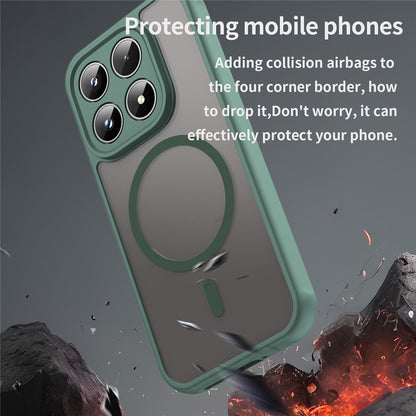 Futrola MagSafe za Xiaomi 17, Techsuit, HaloFrost II, Zelena