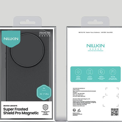 MagSafe futrola za Xiaomi 17 Ultra, Nillkin, Super Shield Pro, Crna