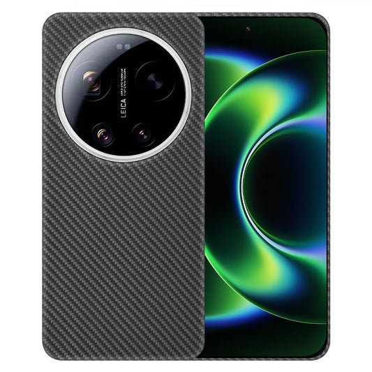 Futrola MagSafe za Xiaomi 17 Ultra, Techsuit, Aramid Fiber, Crna