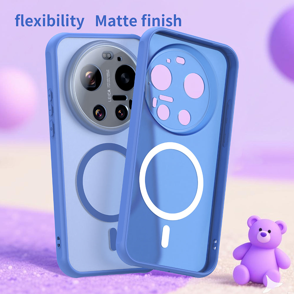 Futrola MagSafe za Xiaomi 17 Ultra, Techsuit, HaloFrost II, Plava