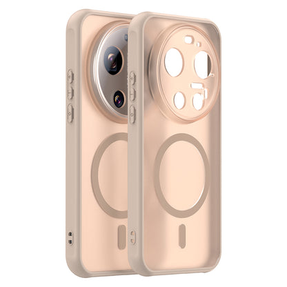 Futrola MagSafe za Xiaomi 17 Ultra, Techsuit, HaloFrost II, Zlatna