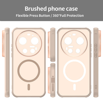 Futrola MagSafe za Xiaomi 17 Ultra, Techsuit, HaloFrost II, Zlatna