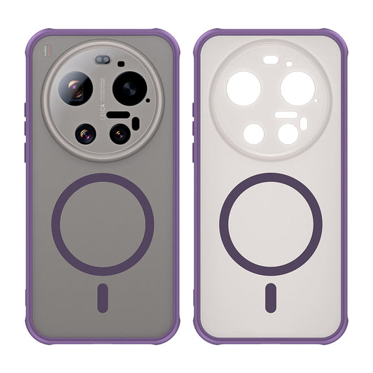 Futrola MagSafe za Xiaomi 17 Ultra, Techsuit, HaloFrost II, Ljubičasta