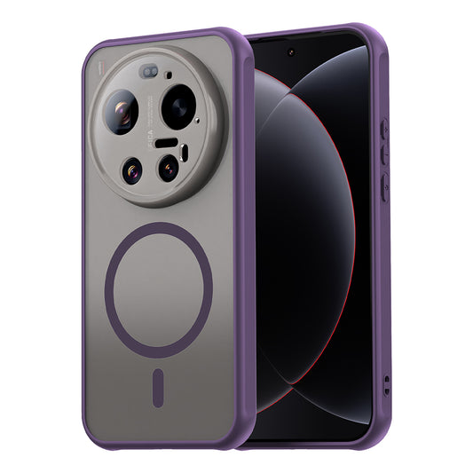 Futrola MagSafe za Xiaomi 17 Ultra, Techsuit, HaloFrost II, Ljubičasta