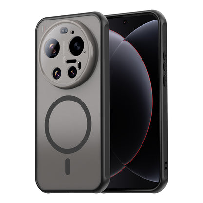 Futrola MagSafe za Xiaomi 17 Ultra, Techsuit, HaloFrost II, Crna