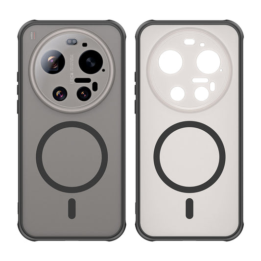 Futrola MagSafe za Xiaomi 17 Ultra, Techsuit, HaloFrost II, Crna