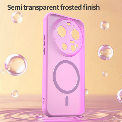 Futrola MagSafe za Xiaomi 17 Ultra, Techsuit, HaloFrost II, Roze