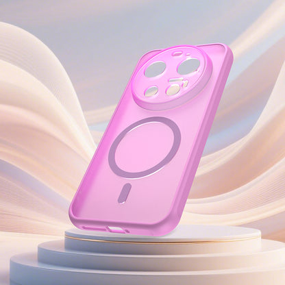 Futrola MagSafe za Xiaomi 17 Ultra, Techsuit, HaloFrost II, Roze