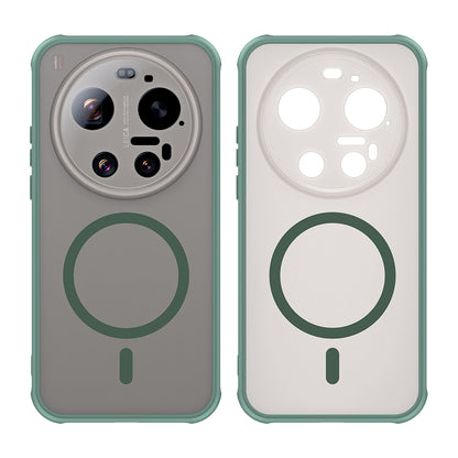 Futrola MagSafe za Xiaomi 17 Ultra, Techsuit, HaloFrost II, Zelena