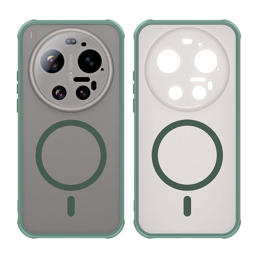 Futrola MagSafe za Xiaomi 17 Ultra, Techsuit, HaloFrost II, Zelena