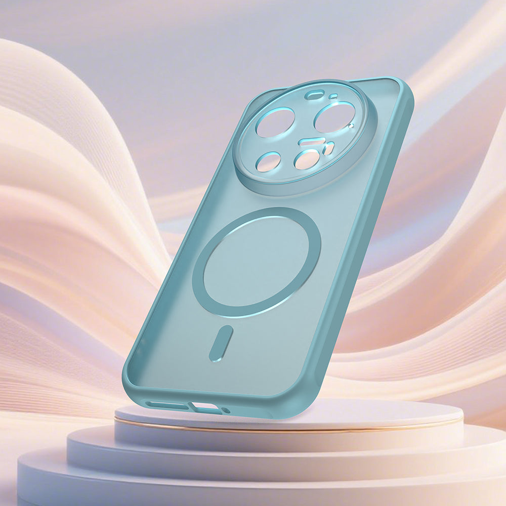 Futrola MagSafe za Xiaomi 17 Ultra, Techsuit, HaloFrost II, Svijetlo Zelena