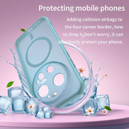 Futrola MagSafe za Xiaomi 17 Ultra, Techsuit, HaloFrost II, Svijetlo Zelena