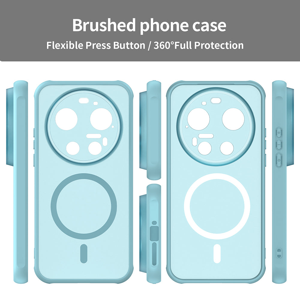 Futrola MagSafe za Xiaomi 17 Ultra, Techsuit, HaloFrost II, Svijetlo Zelena