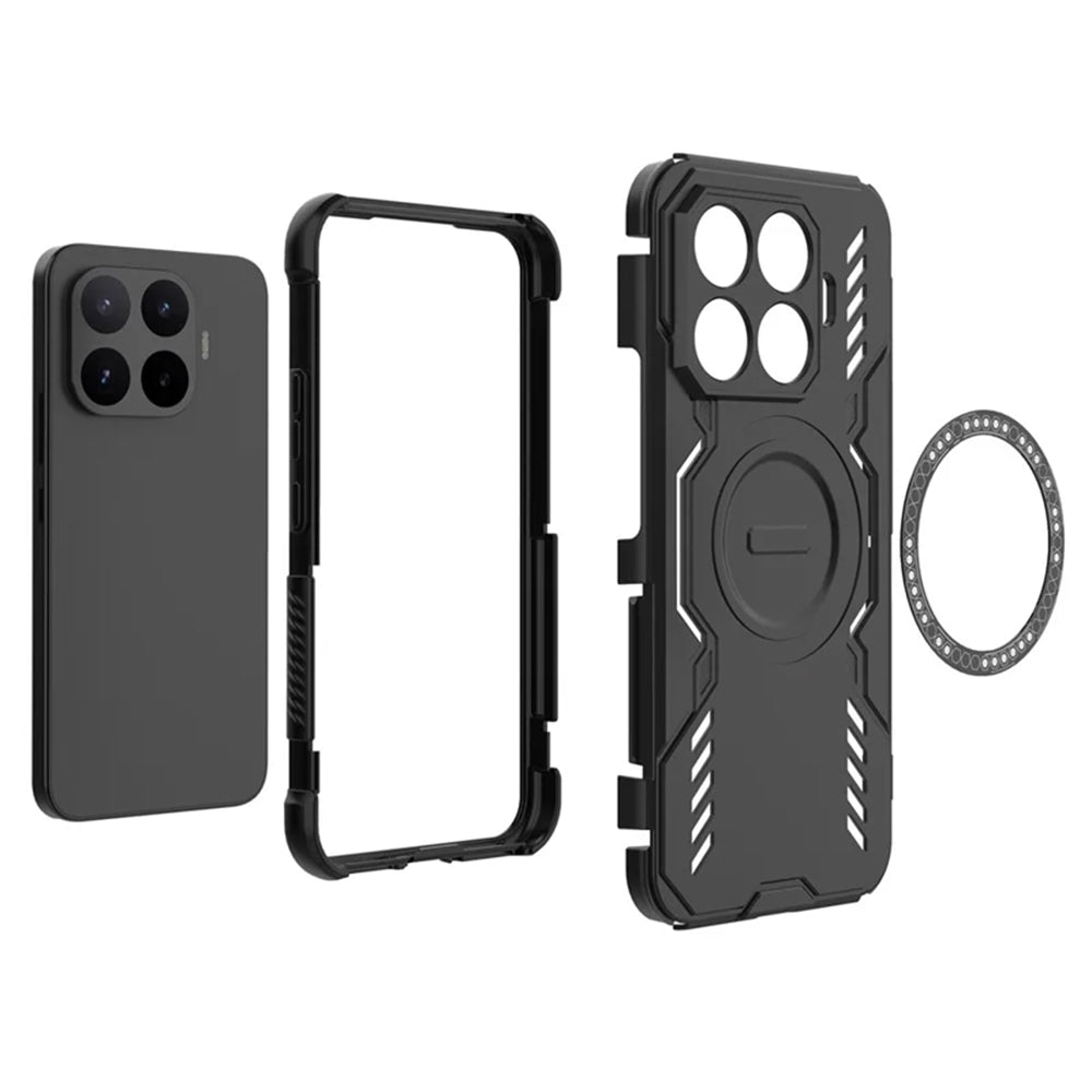 MagSafe futrola za Xiaomi 17T Pro, Techsuit, ArmorMag, Crna