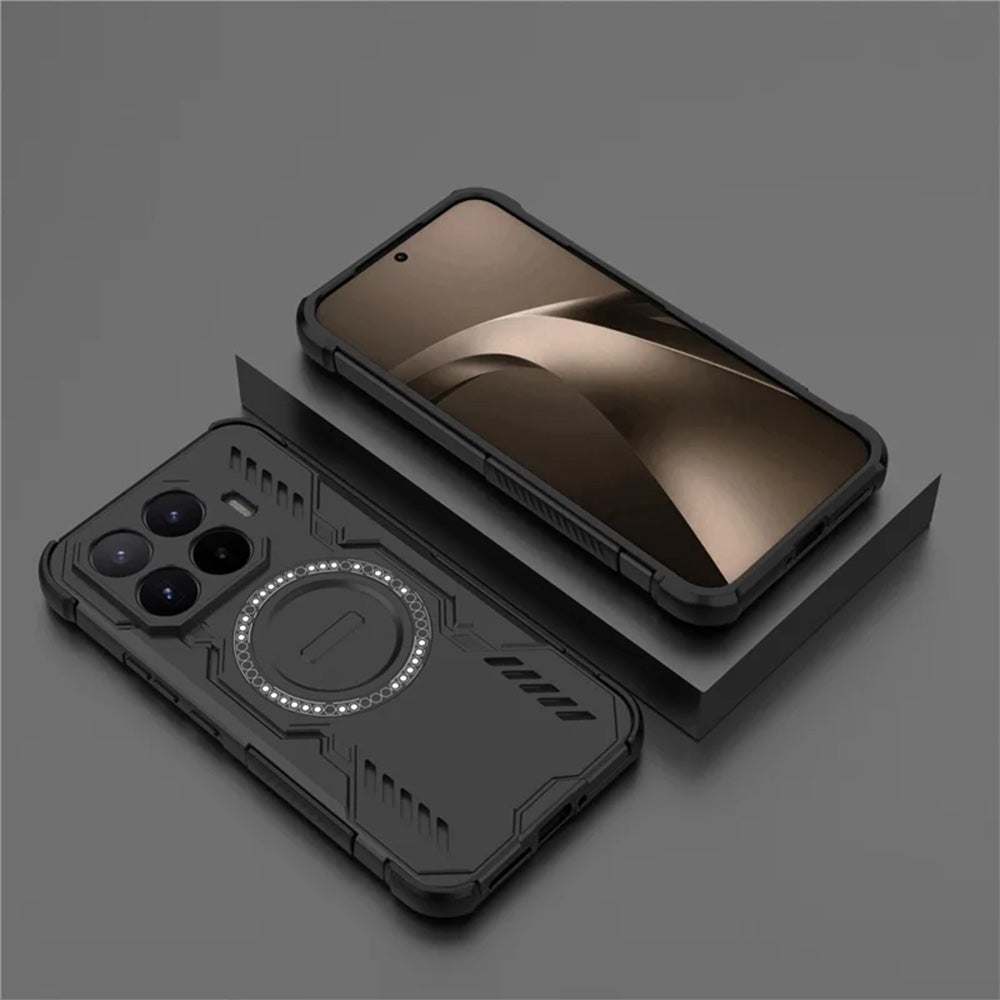 MagSafe futrola za Xiaomi 17T Pro, Techsuit, ArmorMag, Crna