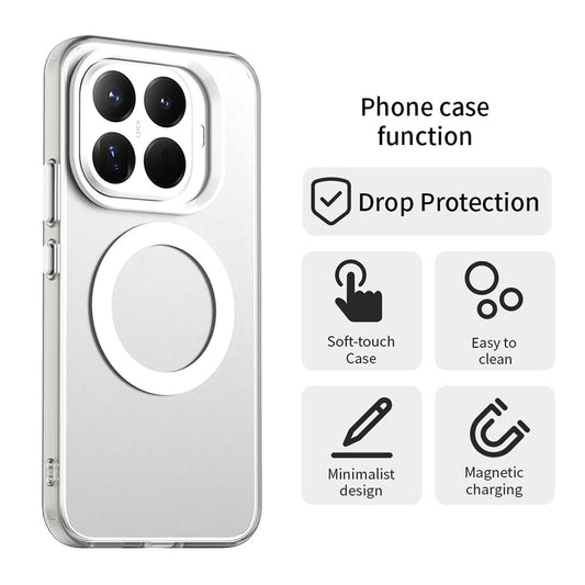 MagSafe futrola za Xiaomi 17T Pro, Techsuit, CandyCase, Bela