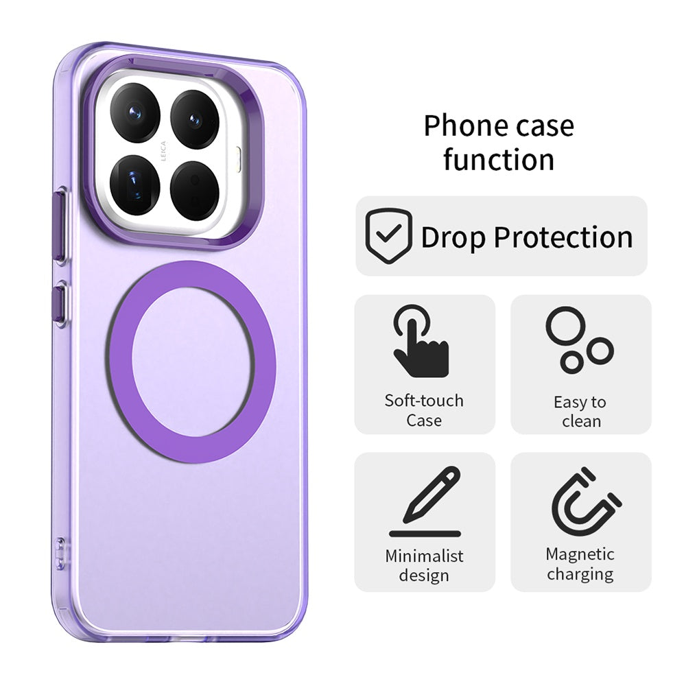 MagSafe futrola za Xiaomi 17T Pro, Techsuit, CandyCase, Ljubičasta
