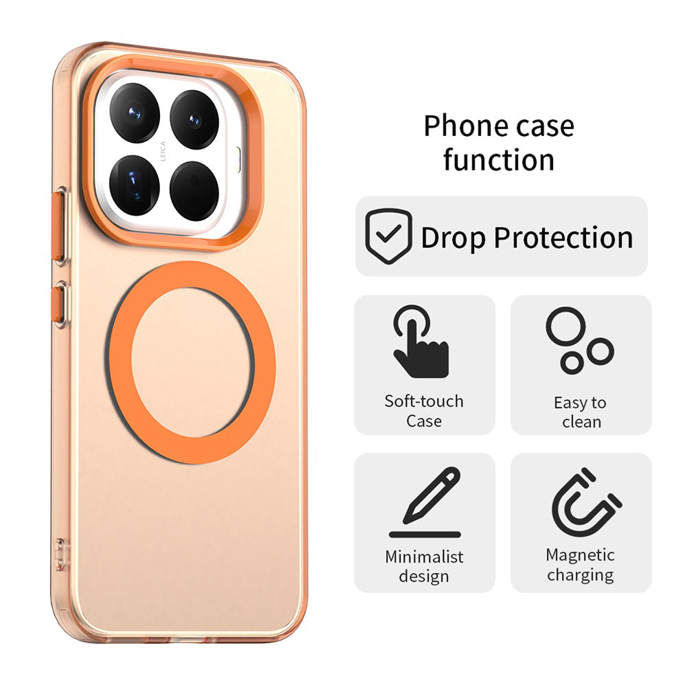 MagSafe futrola za Xiaomi 17T Pro, Techsuit, CandyCase, Narandžasta