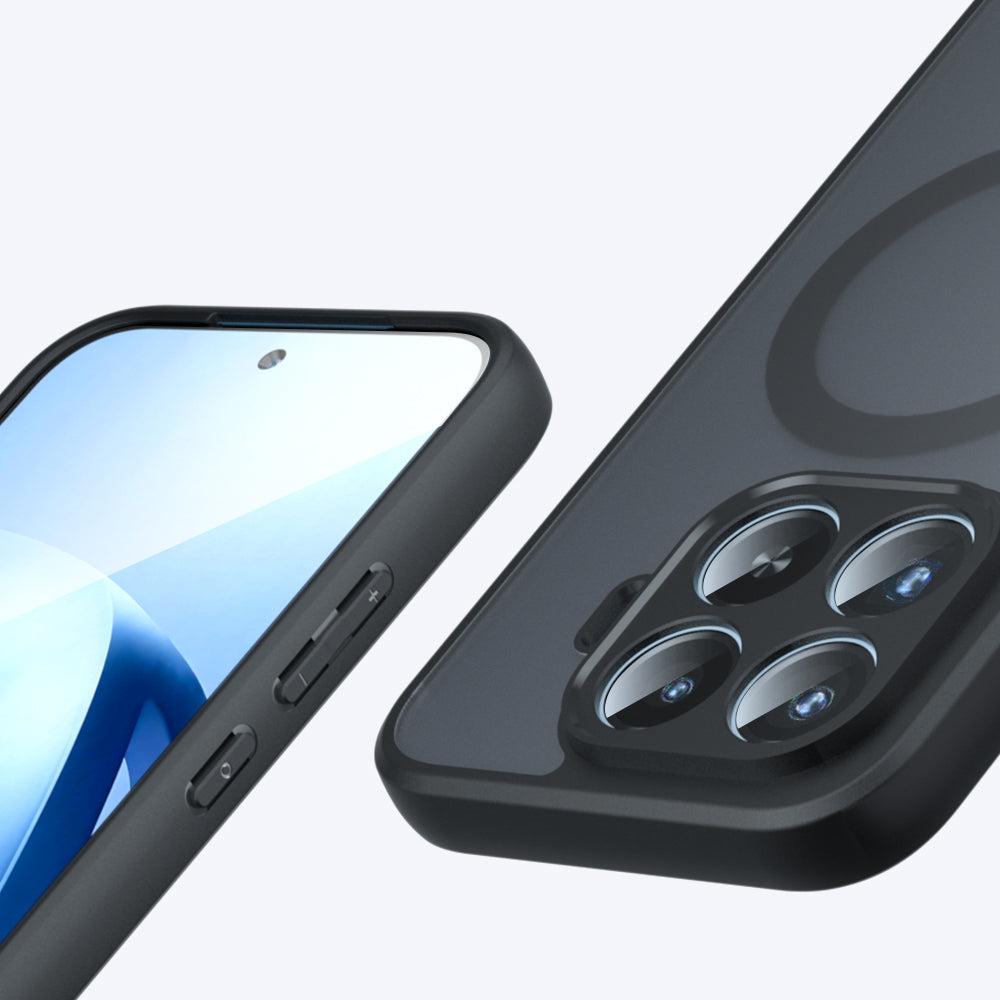 MagSafe futrola za Xiaomi 17T Pro, Techsuit, PureFrost, Crna Satenska