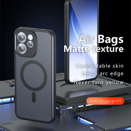 MagSafe futrola za Xiaomi 17T, Techsuit, PureFrost, Crna Satenska