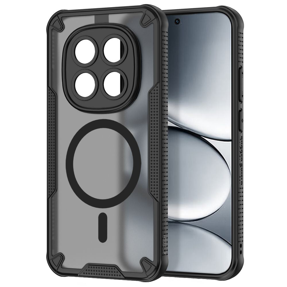 Futrola MagSafe za Xiaomi Poco M8 Pro / Redmi Note 15 Pro+ 5G, Tech-Protect, Rugged Shield, Crna